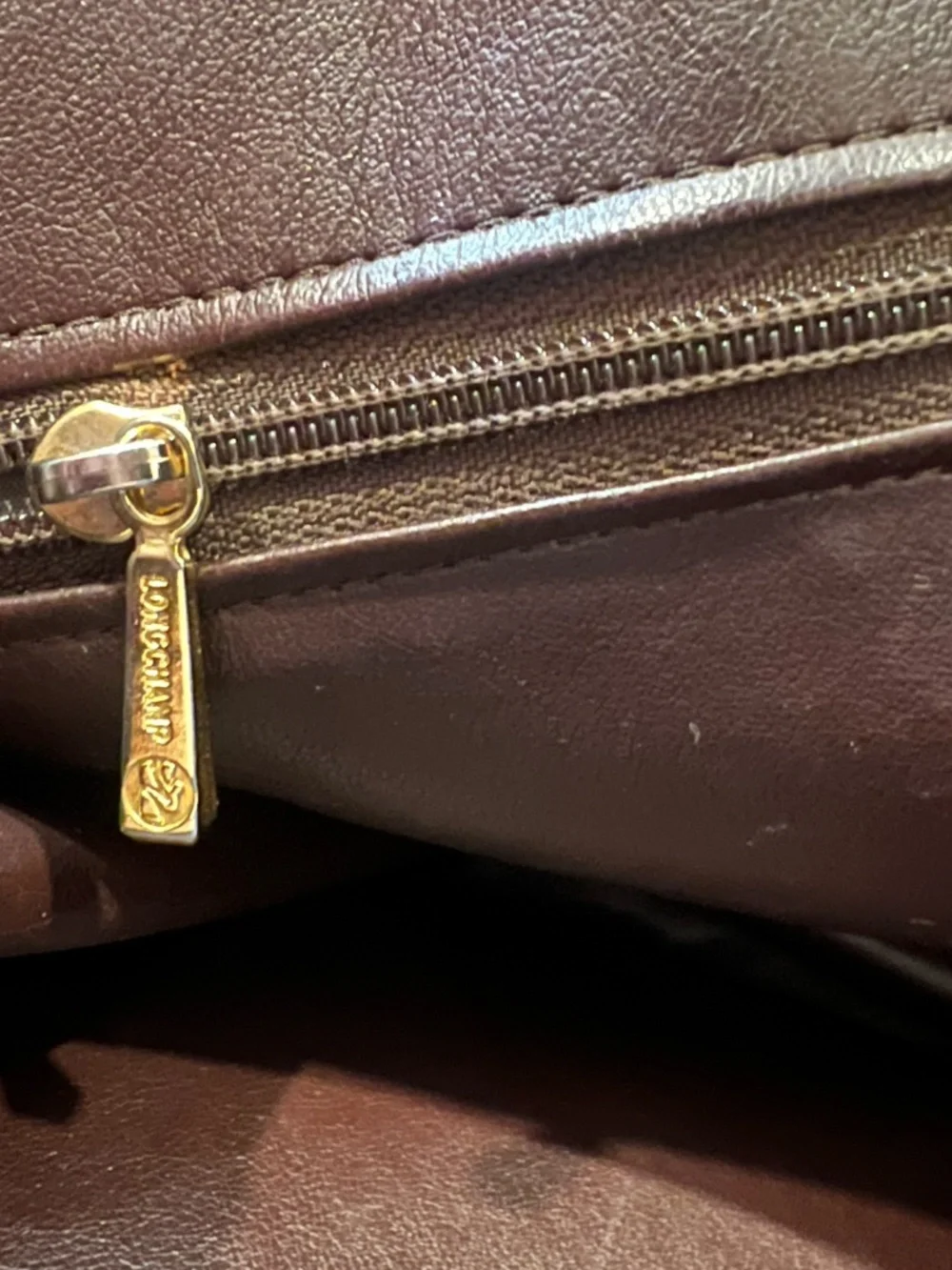 Longchamp Leather Bag - Picture 4 of 8